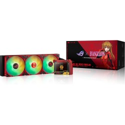 ASUS ROG Ryujin III 360 ARGB EVA-02 Edition, 3X 120mm ARGB Fans, OLCD Display