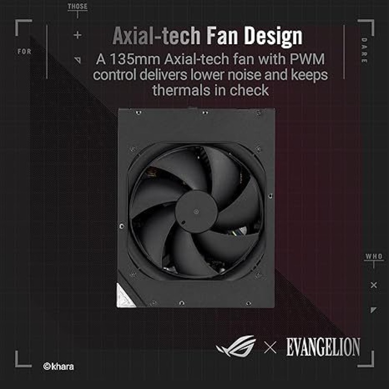 ASUS ROG Thor 1000W Platinum II EVA Edition V2 80 PLUS Platinum, OLED Panel ASUS ROG Thor 1000W Platinum II EVA Edition V2 80 PLUS Platinum, OLED Panel
