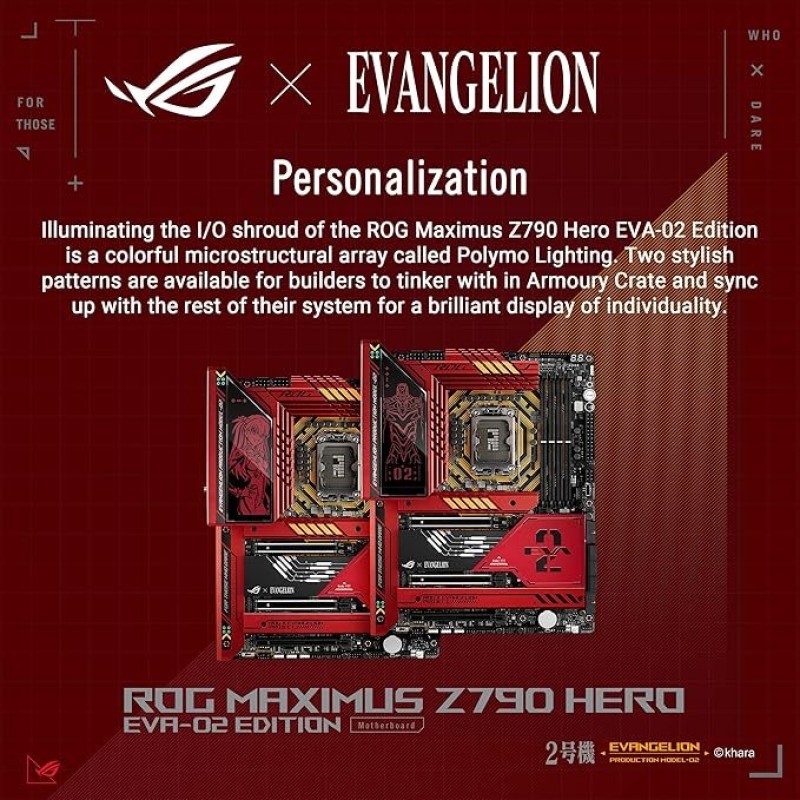 ASUS ROG Maximus Z790 Hero EVA-02 Edition ASUS ROG Maximus Z790 Hero EVA-02 Edition