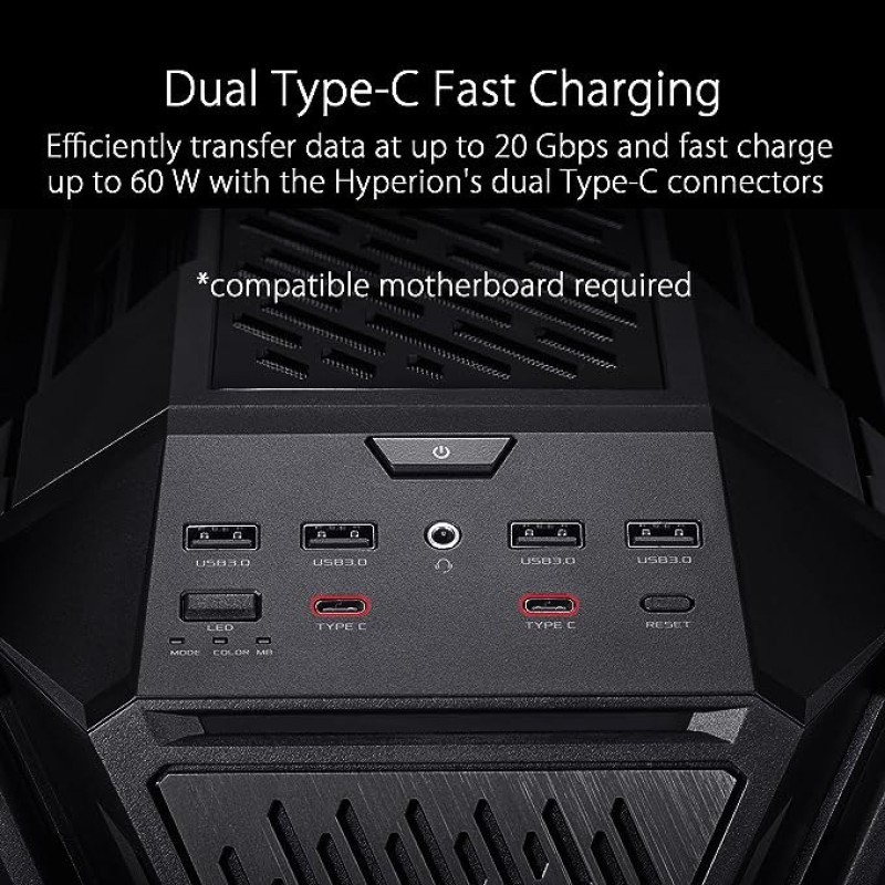 ASUS ROG Hyperion GR701 EATX Full-Tower Computer case ASUS ROG Hyperion GR701 EATX Full-Tower Computer case