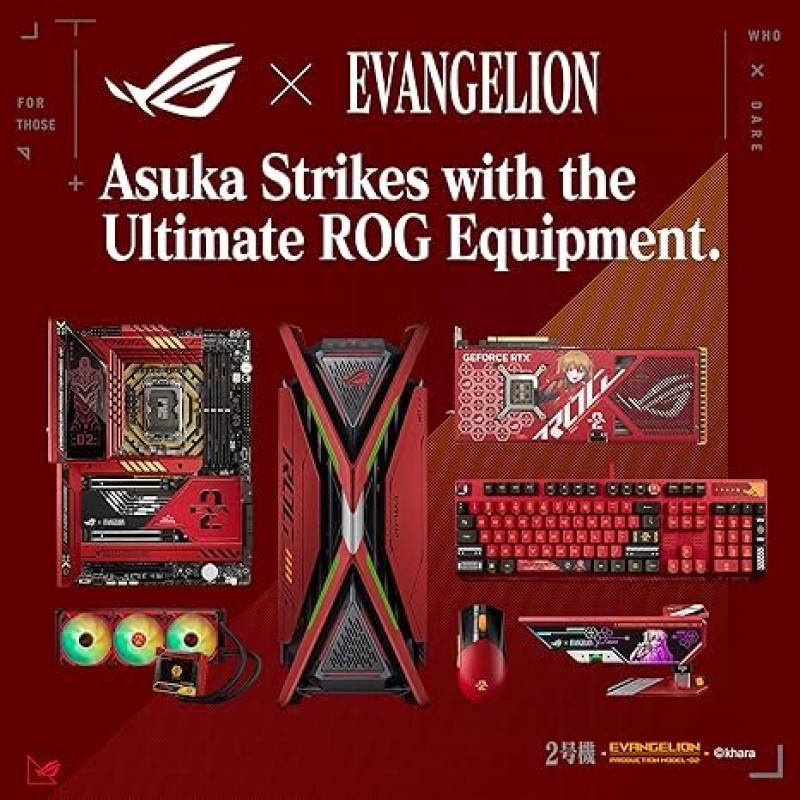 ASUS ROG Ryujin III 360 ARGB EVA-02 Edition, 3X 120mm ARGB Fans, OLCD Display ASUS ROG Ryujin III 360 ARGB EVA-02 Edition, 3X 120mm ARGB Fans, OLCD Display