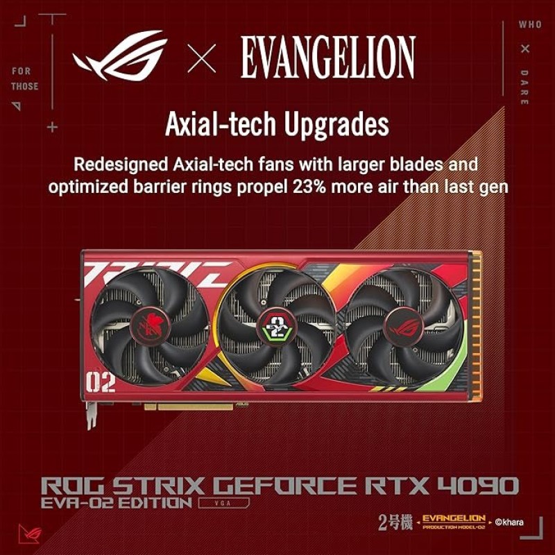 ASUS ROG Strix RTX 4090 OC EVA-02 Edition ASUS ROG Strix RTX 4090 OC EVA-02 Edition