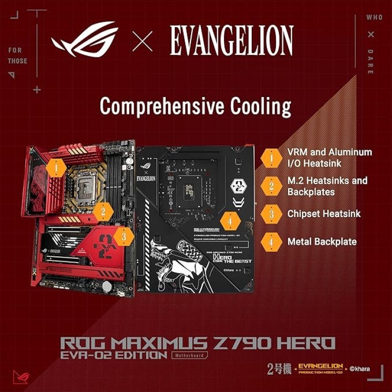 ASUS ROG Maximus Z790 Hero EVA-02 Edition ASUS ROG Maximus Z790 Hero EVA-02 Edition