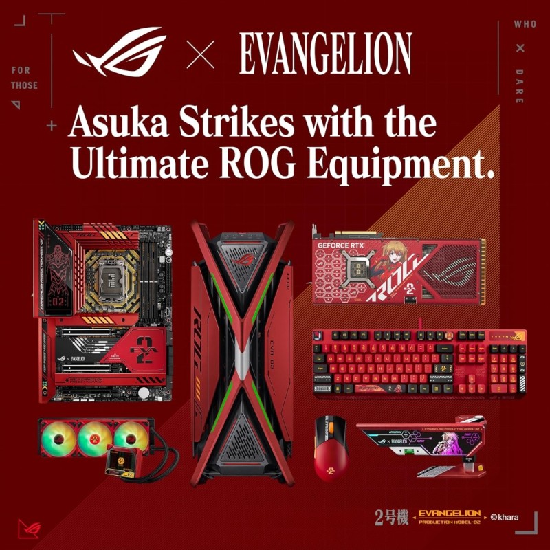 ASUS ROG Hyperion GR701 EVA-02 EATX Full-Tower case ASUS ROG Hyperion GR701 EVA-02 EATX Full-Tower case