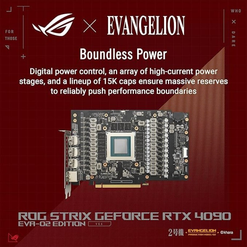 ASUS ROG Strix RTX 4090 OC EVA-02 Edition ASUS ROG Strix RTX 4090 OC EVA-02 Edition