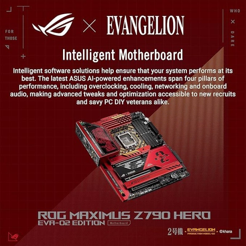 ASUS ROG Maximus Z790 Hero EVA-02 Edition ASUS ROG Maximus Z790 Hero EVA-02 Edition