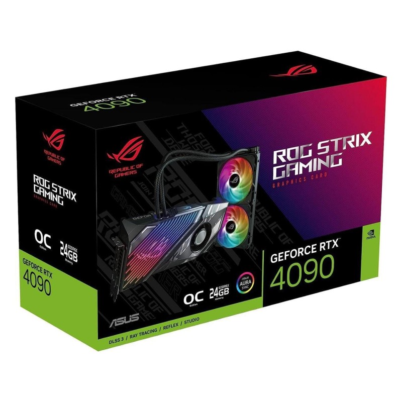 ASUS ROG Strix LC NVIDIA GeForce RTX 4090 OC Edition ASUS ROG Strix LC NVIDIA GeForce RTX 4090 OC Edition