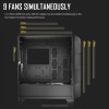 Antec DP503 ATX Mid Tower PC Case, Type-C Gen2, 3 x 120mm ARGB Fans with ARGB & PWM Controller, Up to 2 x 360mm Radiator, GPU Bracket, EATX Gaming PC Case, Black