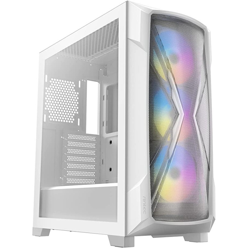 Antec Dark League DP505 White, Mesh, 3 x 120mm ARGB Fans, Mid-Tower E-ATX Antec Dark League DP505 White, Mesh, 3 x 120mm ARGB Fans, Mid-Tower E-ATX