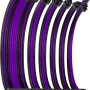 Antec Mod Sleeved Power Supply Cable Extension Kit, w/Combs Purple UV