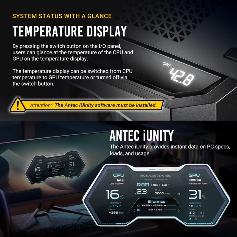 Antec Performance 1 FT, Full Tower Antec Performance 1 FT, Full Tower