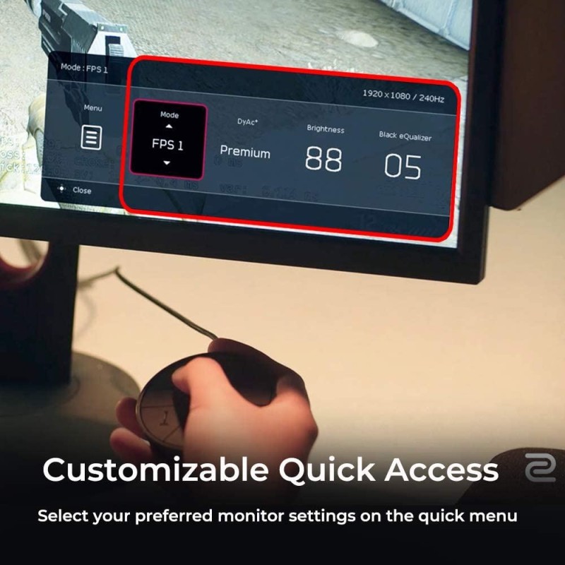 BenQ ZOWIE XL2546K 24.5-inch 240Hz Gaming Monitor BenQ ZOWIE XL2546K 24.5-inch 240Hz Gaming Monitor