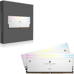 Corsair DOMINATOR TITANIUM RGB 64GB (2x32GB) DDR5 6600MT/s White