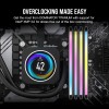 Corsair DOMINATOR TITANIUM RGB 64GB (2x32GB) DDR5 6600MT/s White