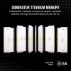 Corsair DOMINATOR TITANIUM RGB 64GB (2x32GB) DDR5 6600MT/s White