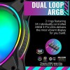 Cooler Master MasterFan MF120 Halo 3n1Fans, Duo-Ring ARGB