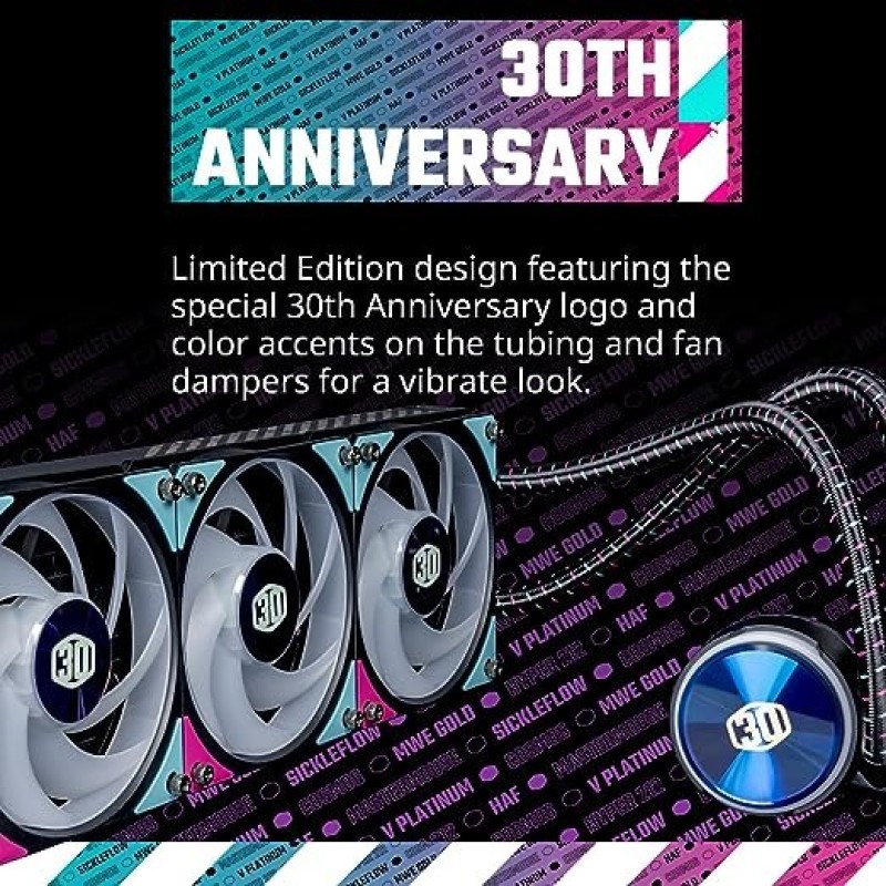 CoolerMaster MasterLiquid PL360 FLUX 30th Edition CoolerMaster MasterLiquid PL360 FLUX 30th Edition