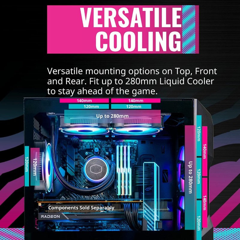 Cooler Master TD300 Mesh Micro-ATX Tower Cooler Master TD300 Mesh Micro-ATX Tower