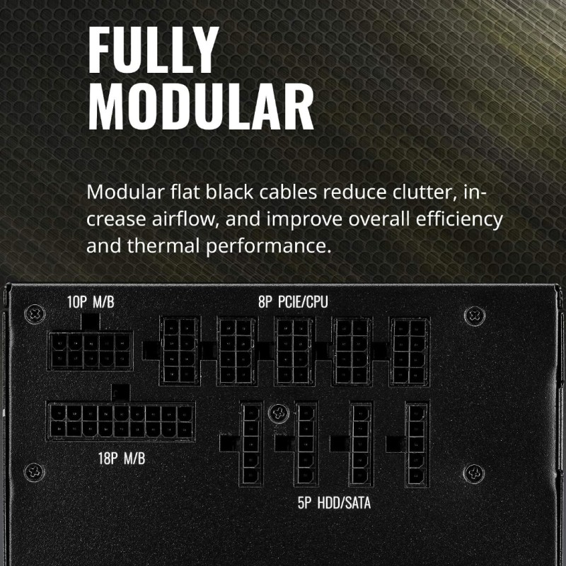 Cooler Master MWE Gold 850 V2 Full Modular, 850W, 80 Plus Gold Efficiency Cooler Master MWE Gold 850 V2 Full Modular, 850W, 80 Plus Gold Efficiency