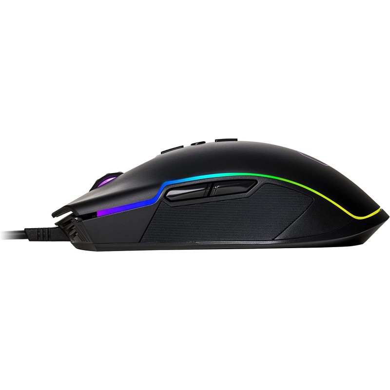 Cooler Master Optical Gaming Mouse (USB/Black/10000dpi/8 Buttons/RGB LED) - MasterMouse CM310