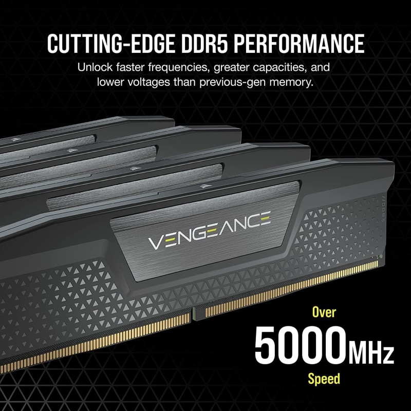 CORSAIR VENGEANCE DDR5 RAM 32GB (2x16GB) 6200MHz CORSAIR VENGEANCE DDR5 RAM 32GB (2x16GB) 6200MHz