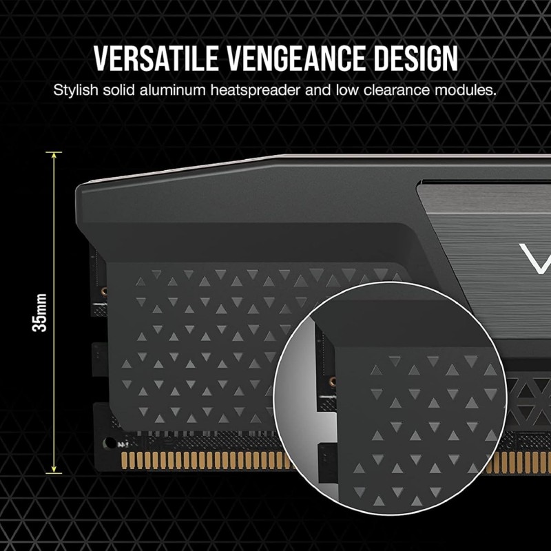 CORSAIR VENGEANCE DDR5 RAM 32GB (2x16GB) 6200MHz CORSAIR VENGEANCE DDR5 RAM 32GB (2x16GB) 6200MHz