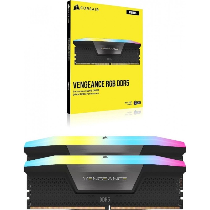 Corsair VENGEANCE RGB 96GB (2x48GB) DDR5 6400MHz “PC” Corsair VENGEANCE RGB 96GB (2x48GB) DDR5 6400MHz “PC”