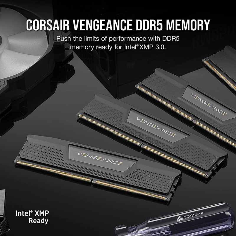 CORSAIR VENGEANCE DDR5 RAM 96GB (2x48GB) 5600MHz CL40 CORSAIR VENGEANCE DDR5 RAM 96GB (2x48GB) 5600MHz CL40