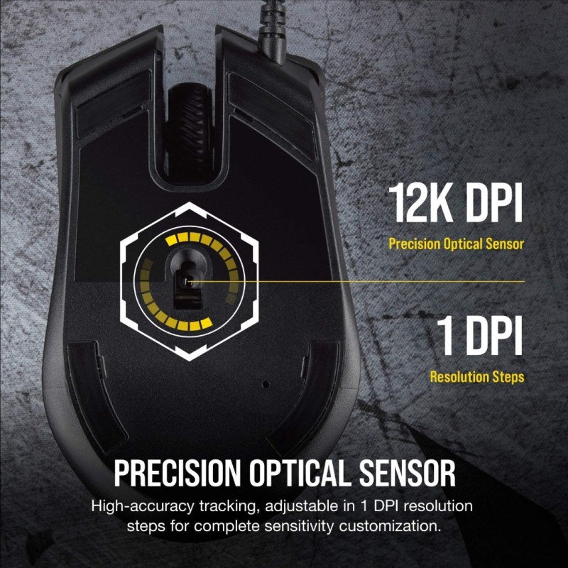 Corsair Harpoon PRO - RGB Gaming Mouse - Lightweight Design - 12,000 DPI Optical Sensor Corsair Harpoon PRO - RGB Gaming Mouse - Lightweight Design - 12,000 DPI Optical Sensor