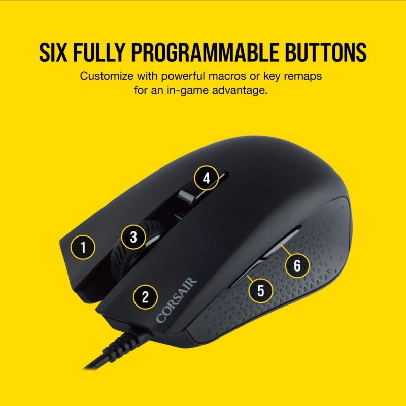 Corsair Harpoon PRO - RGB Gaming Mouse - Lightweight Design - 12,000 DPI Optical Sensor Corsair Harpoon PRO - RGB Gaming Mouse - Lightweight Design - 12,000 DPI Optical Sensor
