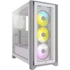Corsair iCUE 4000X RGB Mid-Tower ATX PC Case - White Corsair iCUE 4000X RGB Mid-Tower ATX PC Case - White