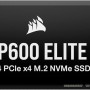 Crosair Mp600 Elite 1TB Gen4 Pciex4 NVMe M.2