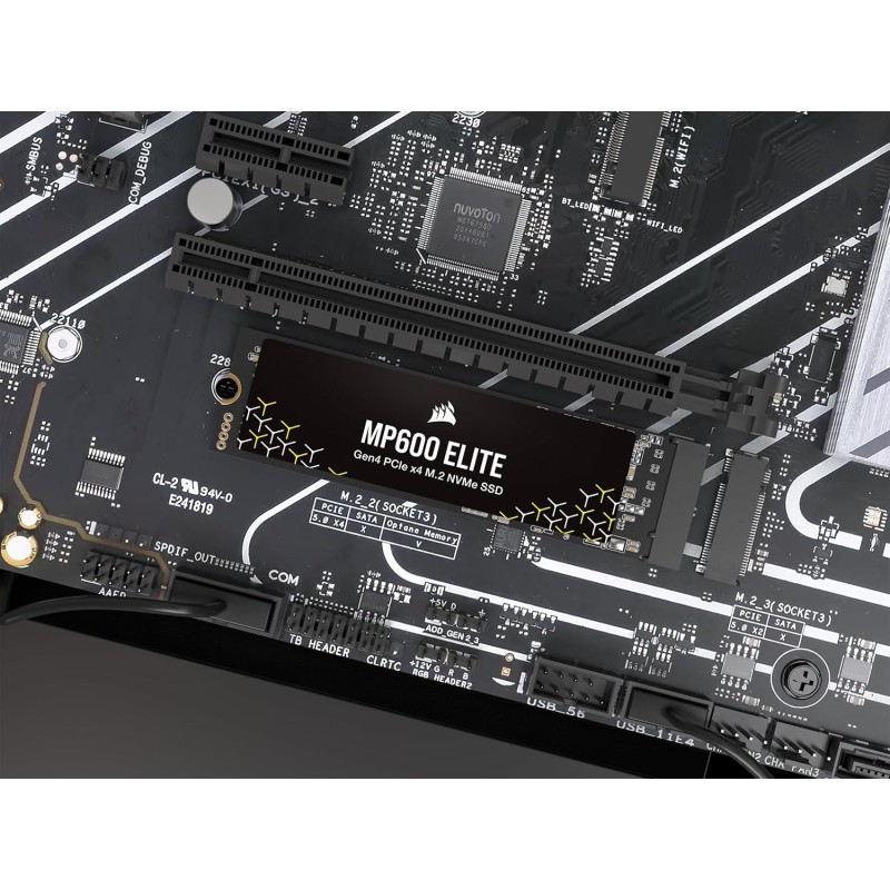 Crosair Mp600 Elite 1TB Gen4 Pciex4 NVMe M.2 Crosair Mp600 Elite 1TB Gen4 Pciex4 NVMe M.2