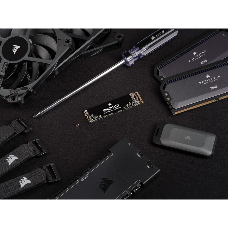 Crosair Mp600 Elite 1TB Gen4 Pciex4 NVMe M.2 Crosair Mp600 Elite 1TB Gen4 Pciex4 NVMe M.2