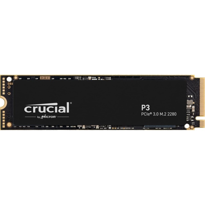 Crucial P3 2 TB M.2 PCIe Gen3 NVMe - Up to 3500MB/s & 3000 MB/s R&W