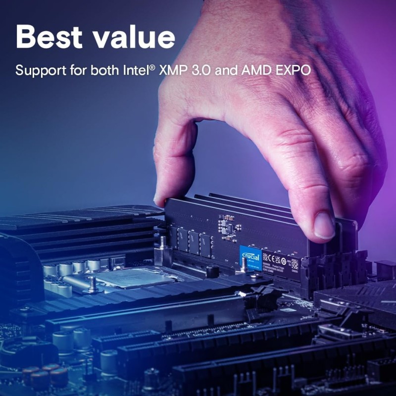Crucial 32GB DDR5 4800MHz Crucial 32GB DDR5 4800MHz