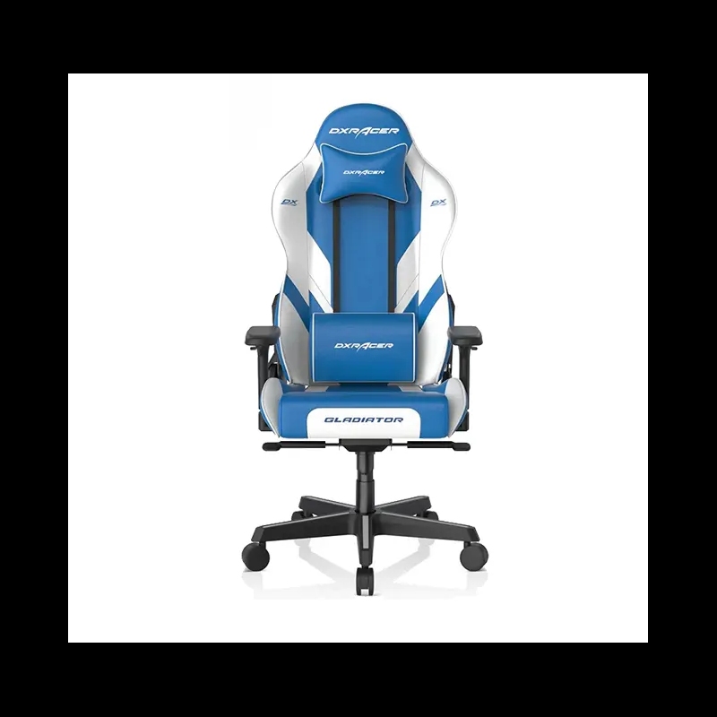 DXRACER G-SERIES GAMING CHAIR BLUE & WHITE GC-G001-BW-B2-423