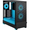Fractal Pop Air RGB Cyan Core TG Clear Tint Fractal Pop Air RGB Cyan Core TG Clear Tint