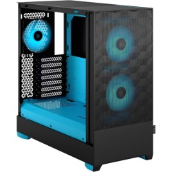 Fractal Pop Air RGB Cyan Core TG Clear Tint