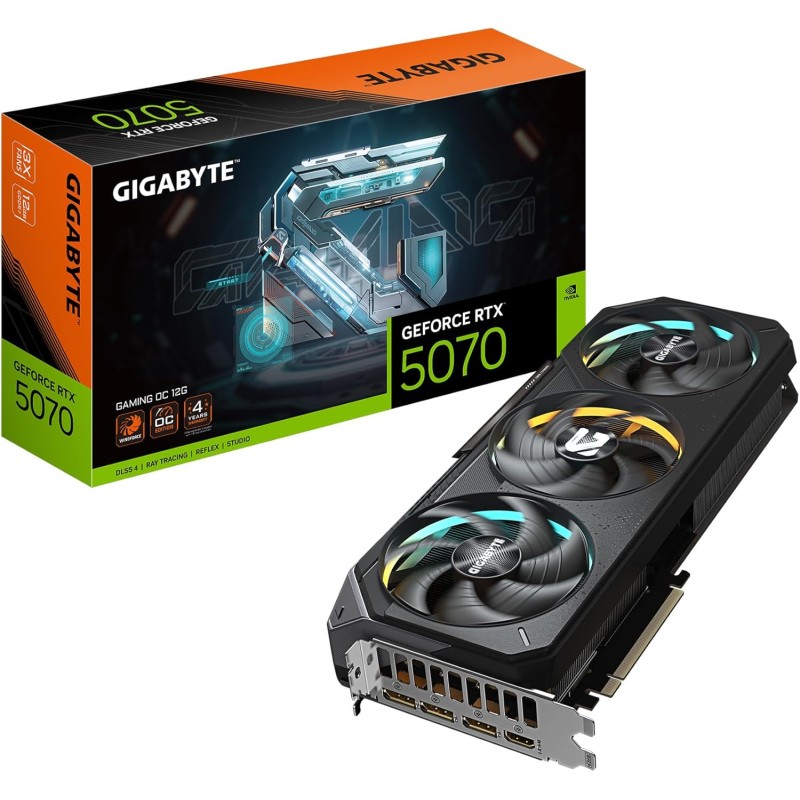 Gigabyte GeForce RTX 5070 GAMING OC 12GB DDR7 Gigabyte GeForce RTX 5070 GAMING OC 12GB DDR7