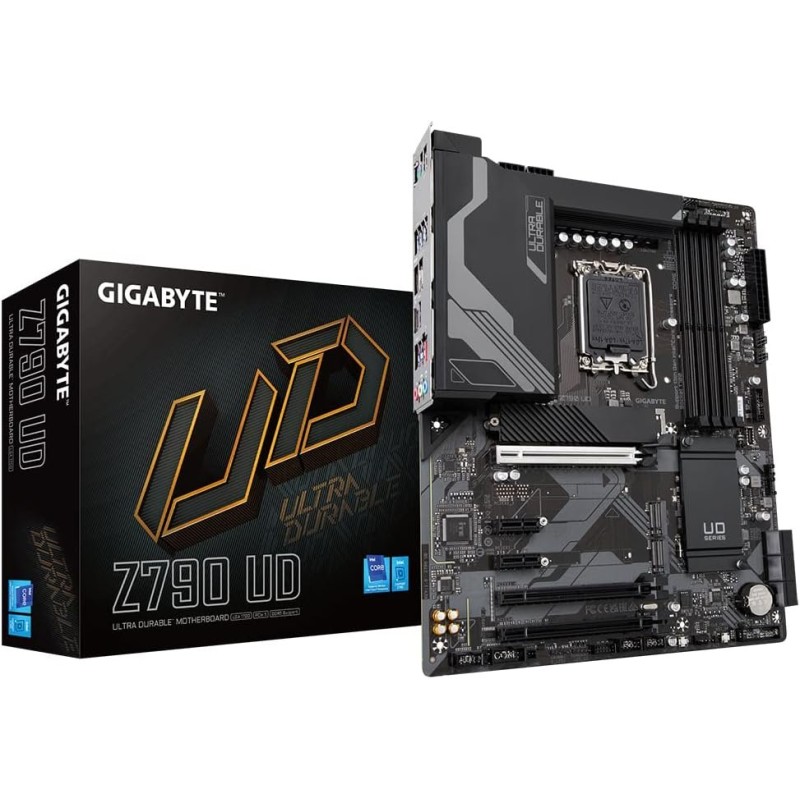 GIGABYTE Z790 UD DDR4 INTEL 13TH & 14TH GEN LGA 1700 ATX MOTHERBOARD GIGABYTE Z790 UD DDR4 INTEL 13TH & 14TH GEN LGA 1700 ATX MOTHERBOARD