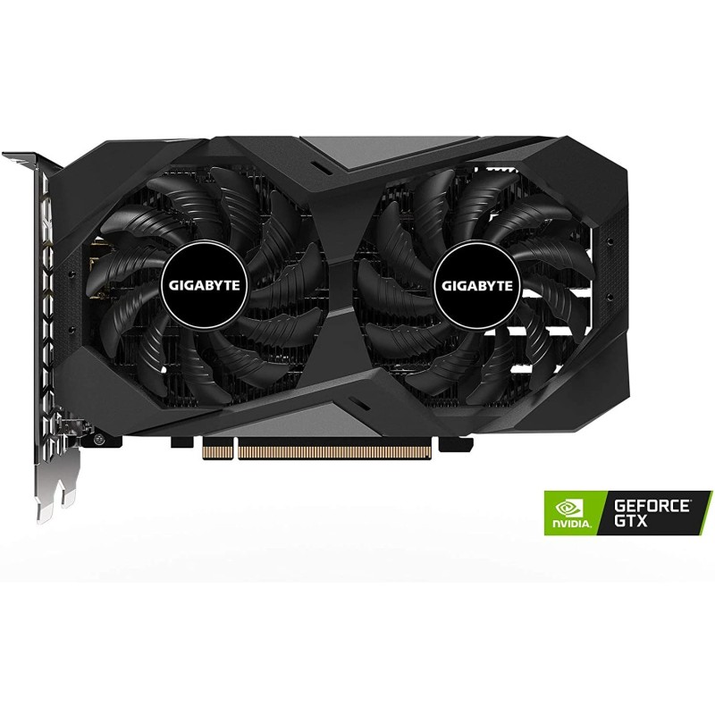 Gigabyte GeForce GTX 1650 D6 WINDFORCE OC 4G Graphics Card, 2X WINDFORCE Fans, 4GB 128-Bit GDDR6, GV-N1656WF2OC-4GD Video Card Gigabyte GeForce GTX 1650 D6 WINDFORCE OC 4G Graphics Card, 2X WINDFORCE Fans, 4GB 128-Bit GDDR6, GV-N1656WF2OC-4GD Video Card