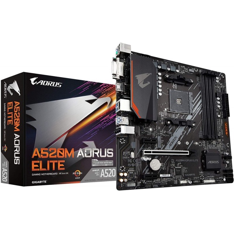 GIGABYTE A520M AORUS ELITE GIGABYTE A520M AORUS ELITE