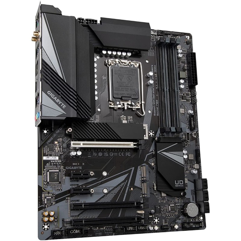 GIGABYTE Z690 UD DDR4 (LGA 1700/ Intel Z690/ ATX/ DDR4/ Triple M.2/ PCIe 5.0/ USB 3.2 Gen2X2/ Type-C/2.5GbE LAN/Motherboard) GIGABYTE Z690 UD DDR4 (LGA 1700/ Intel Z690/ ATX/ DDR4/ Triple M.2/ PCIe 5.0/ USB 3.2 Gen2X2/ Type-C/2.5GbE LAN/Motherboard)