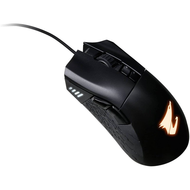 AORUS M3 Accurate 6400 DPI Optical Engine, Fully Programmable, Ergonomic Design, RGB Fusion Mouse GM-AORUS M3 AORUS M3 Accurate 6400 DPI Optical Engine, Fully Programmable, Ergonomic Design, RGB Fusion Mouse GM-AORUS M3