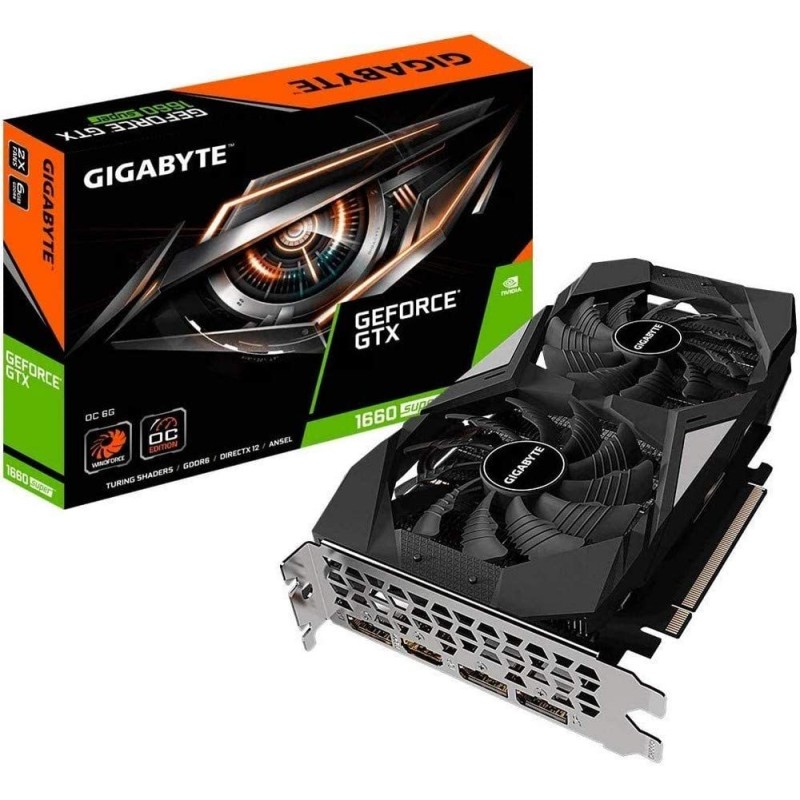 GIGABYTE GTX 1660 SUPER 6GB 192-Bit GDDR6 GIGABYTE GTX 1660 SUPER 6GB 192-Bit GDDR6