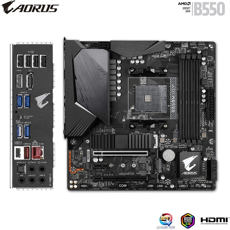 Gigabyte B550M AORUS PRO-P Gigabyte B550M AORUS PRO-P