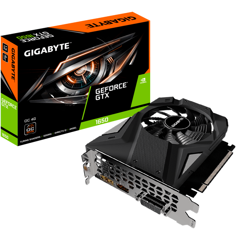 Gigabyte GTX 1650 D6 OC 4G Gigabyte GTX 1650 D6 OC 4G