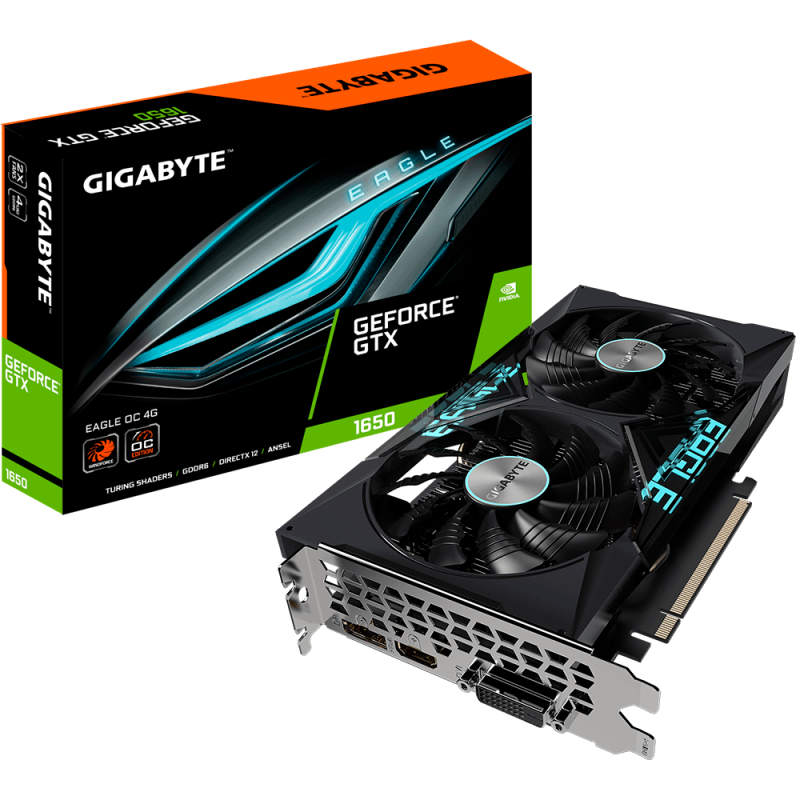 Gigabyte GTX 1650 Eagle 4 GB GDDR6 Gigabyte GTX 1650 Eagle 4 GB GDDR6