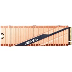GIGABYTE AORUS NVMe Gen4 M.2 1TB PCI-Express 4.0 Interface High Performance Gaming, Full Body Copper Heat Spreader, Toshiba 3D NAND, DDR Cache Buffer